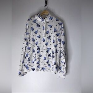 Polo Ralph Lauren Sailing Polo Bear 100% Cotton Hoodie Sweater Large‎